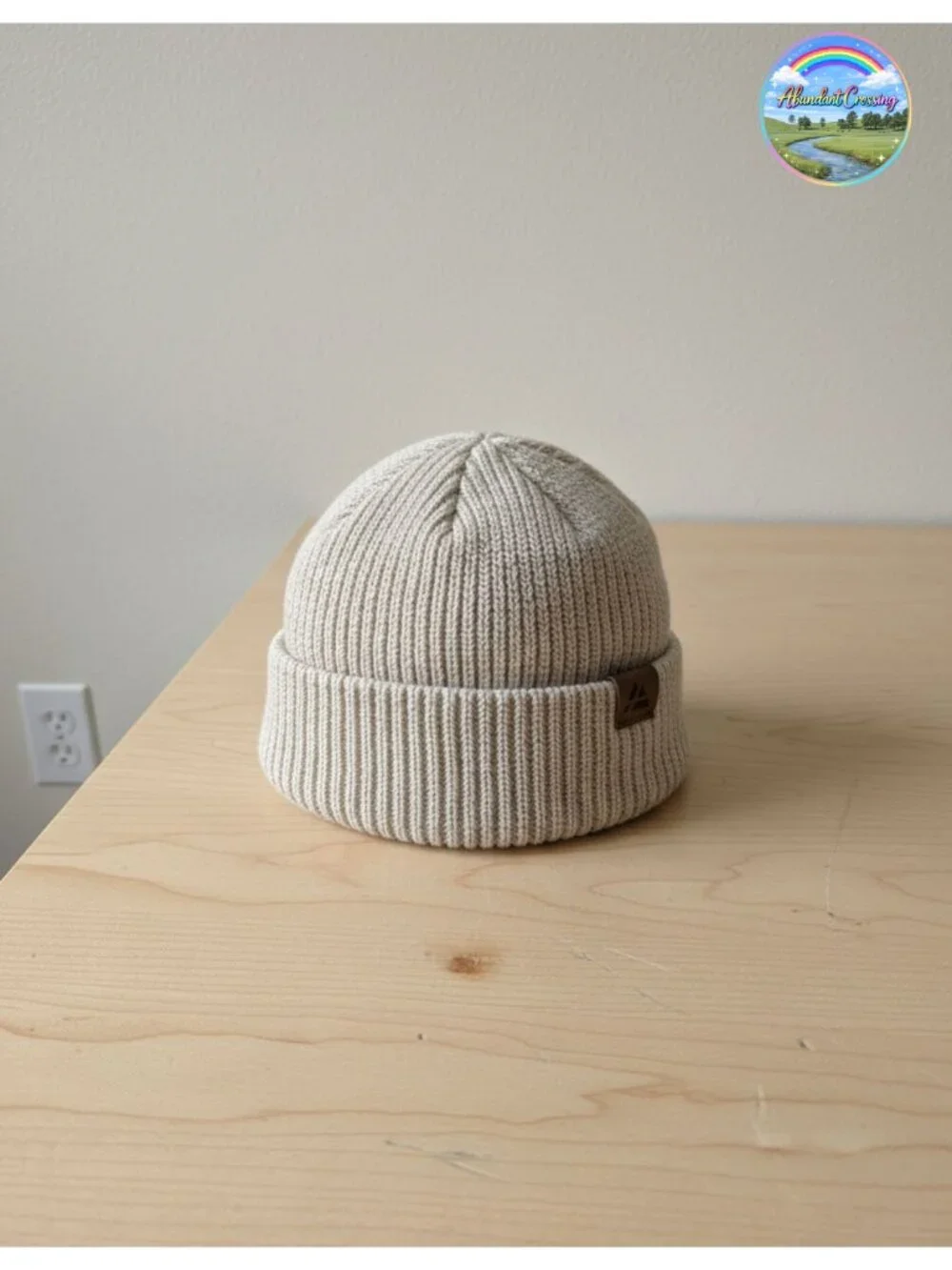 Merino Wool Beanie Fleece Lined Thermal Winter Hat One Size